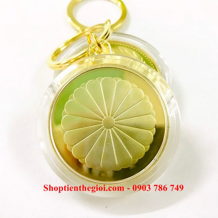 Móc khóa xu Con Phụng Hoàng Nhật Bản - SP005257 